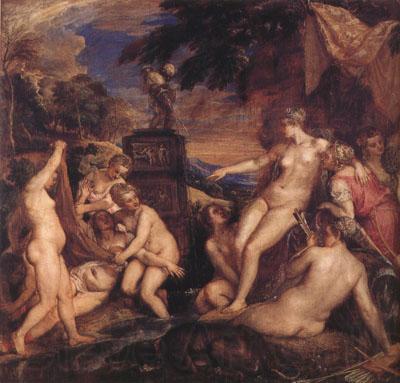 Peter Paul Rubens Diana and Callisto (mk01) France oil painting art